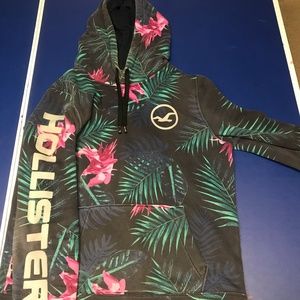 Men's Hollister Large Floral Hoodie
